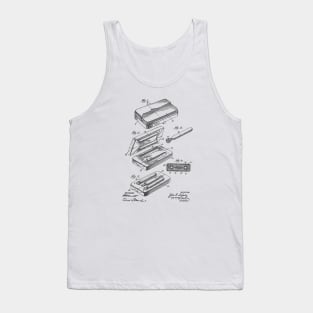 First Aid Packet Vintage Patent Hand Drawing Tank Top